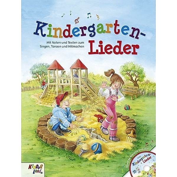 Kindergartenlieder, m. Audio-CD