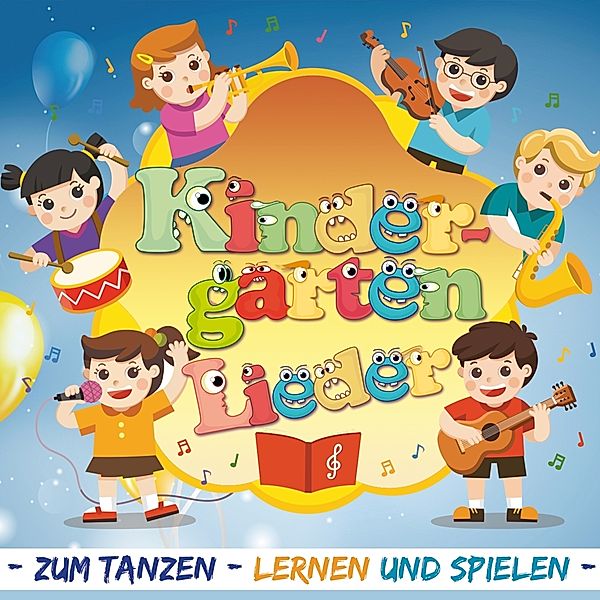 Kindergartenlieder Zum Tanzen,Lernen Und Spielen, Diverse Interpreten