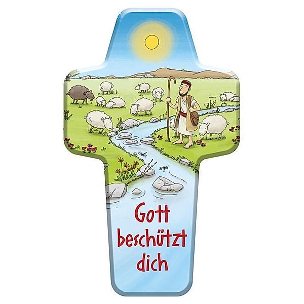 Kinderkreuz Gott beschützt dich