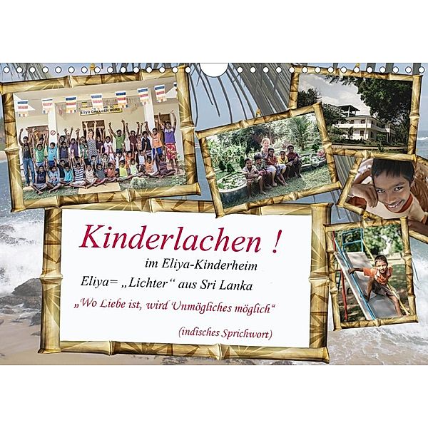 Kinderlachen! im Eliya-Kinderheim (Wandkalender 2020 DIN A4 quer), Gaby Stein