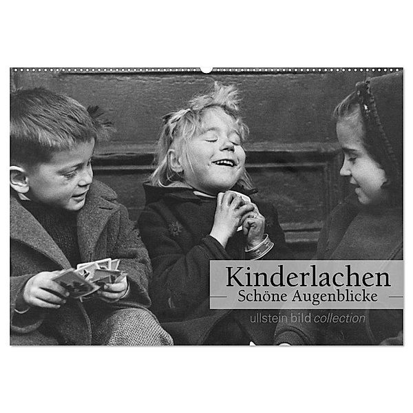 Kinderlachen - Schöne Augenblicke (Wandkalender 2024 DIN A2 quer), CALVENDO Monatskalender, ullstein bild Axel Springer Syndication GmbH