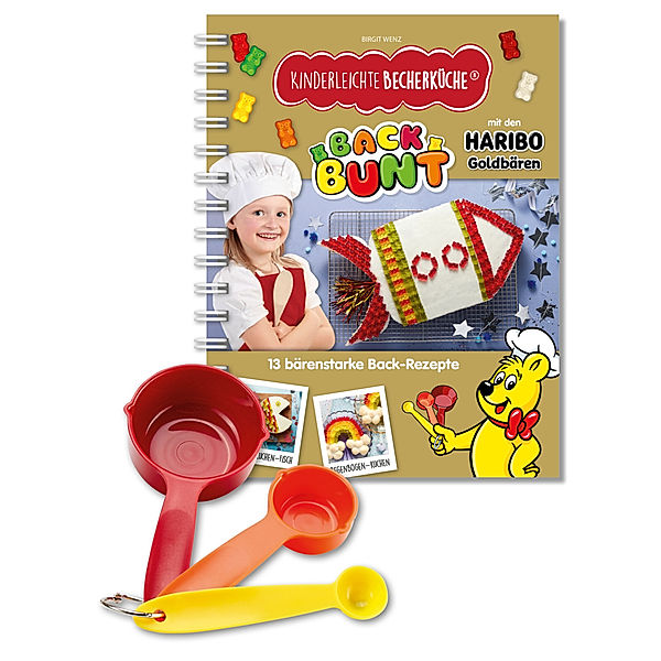 Kinderleichte Becherküche - Back Bunt mit den HARIBO Goldbären (Band 10), m. 3 Beilage, Birgit Wenz