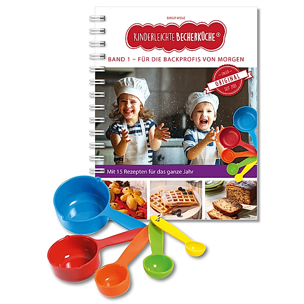 Kinderleichte Becherküche - Für die Backprofis von morgen (Band 1), m. 1 Buch, m. 5 Beilage, Birgit Wenz