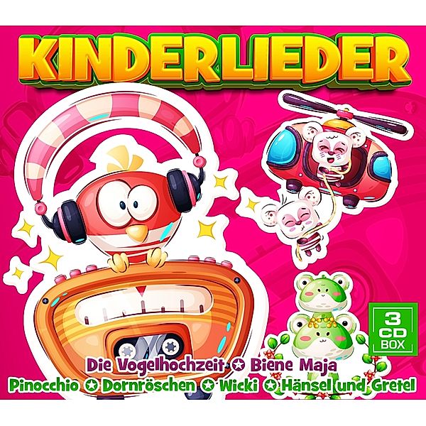 Kinderlieder 3CD, Diverse Interpreten