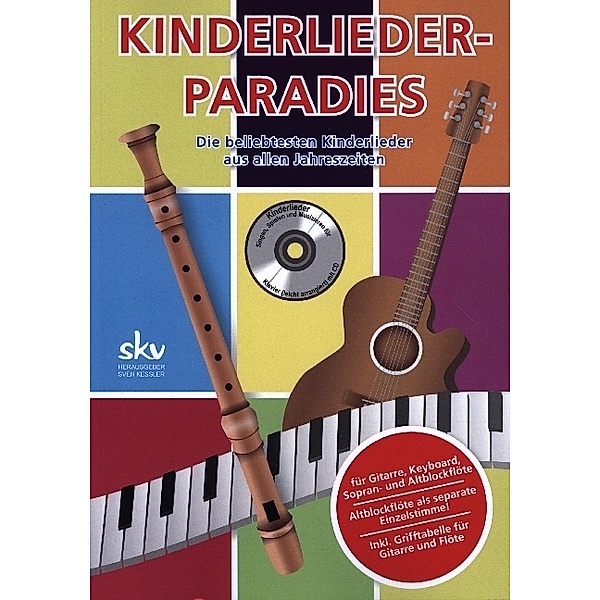 Kinderlieder-Paradies, m. Audio-CD, Sven Kessler