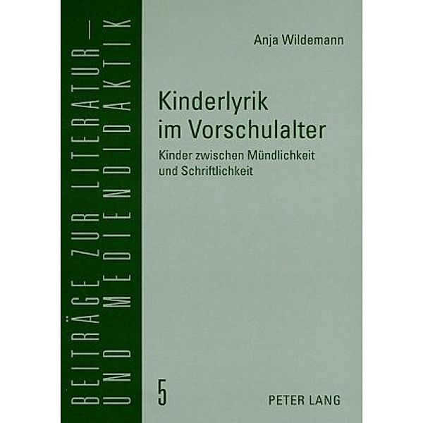 Kinderlyrik im Vorschulalter, Anja Wildemann