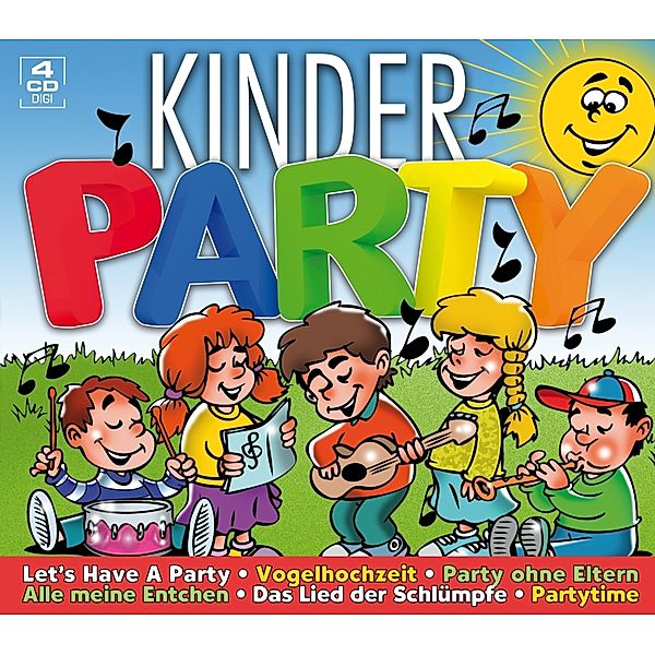 Kinderparty, Diverse Interpreten