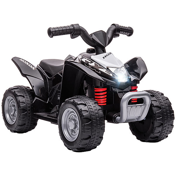 AIYAPLAY Kinderquad mit LED schwarz (Farbe: schwarz)