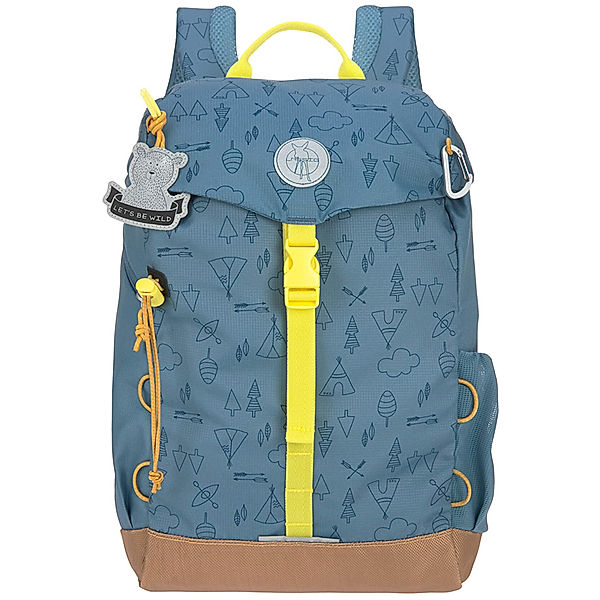 LÄSSIG Kinderrucksack ADVENTURE BIG (25x38x13) in blau