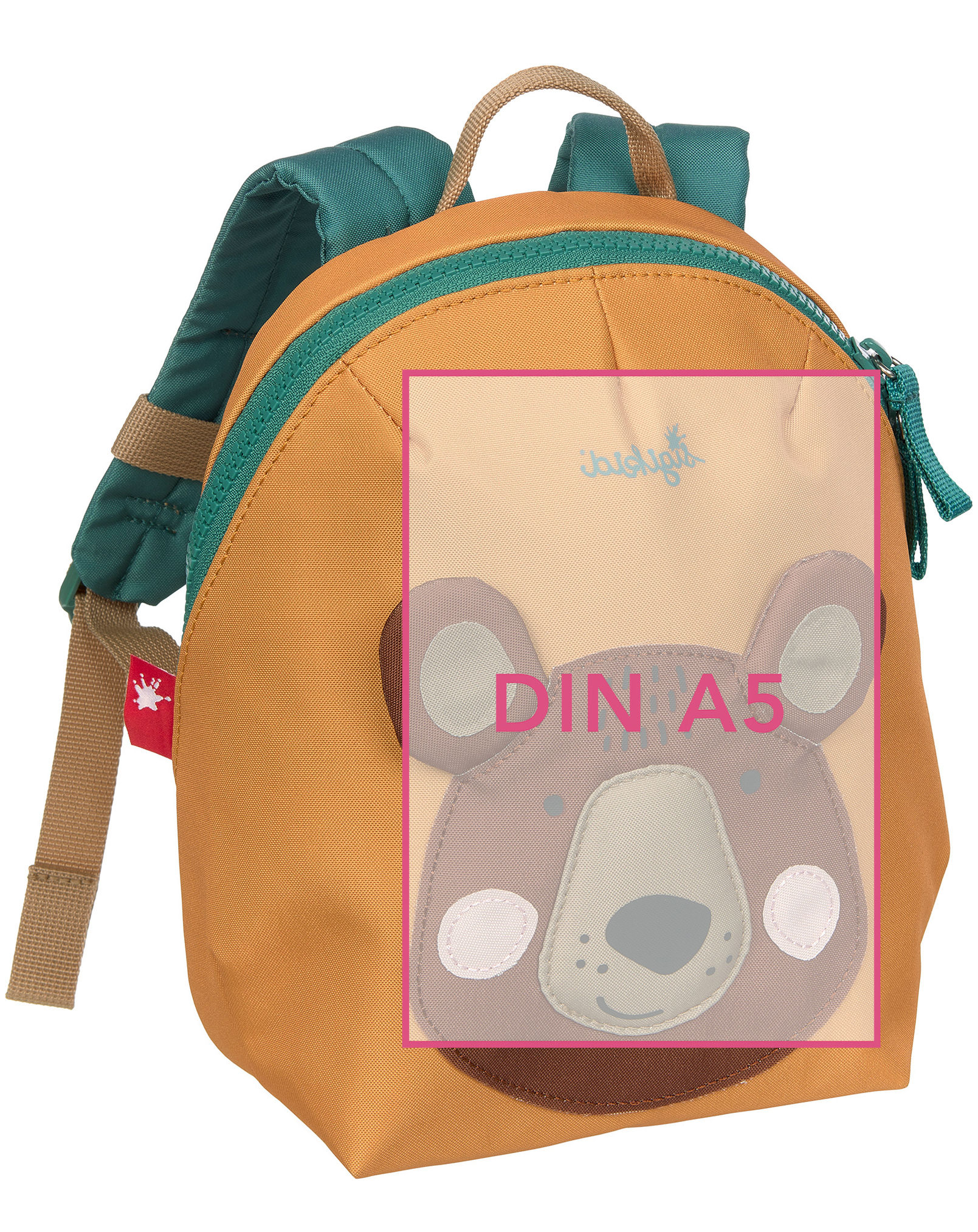 Kinderrucksack BÄR 22x24x10 in bunt kaufen | tausendkind.de