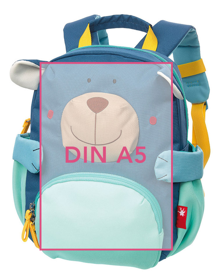 Kinderrucksack BÄR 22x26x14 in blau kaufen