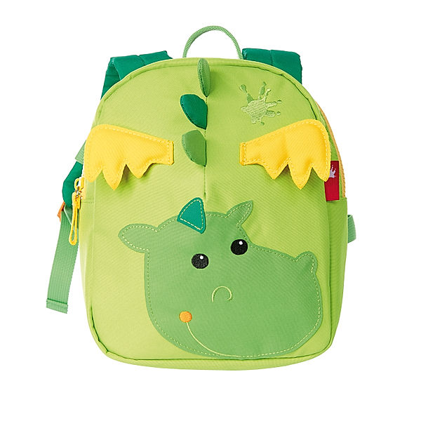 Sigikid Kinderrucksack DRACHE (24x22x10) in grün