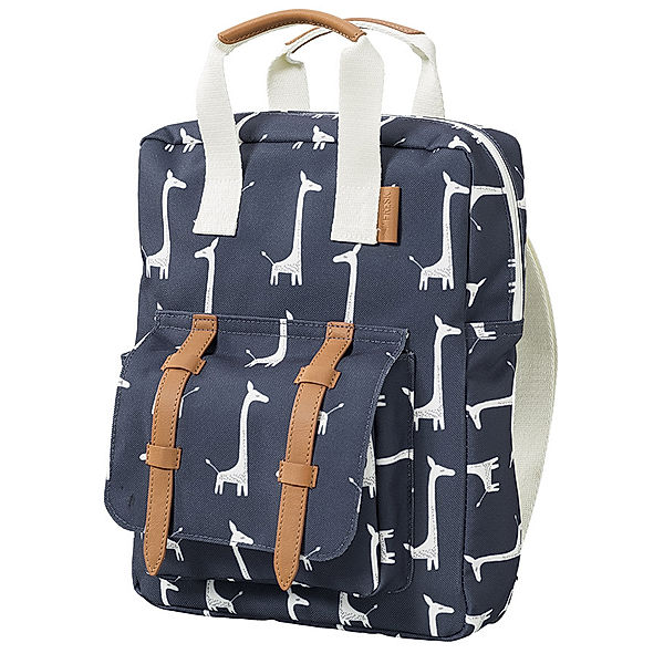 FRESK Kinderrucksack GIRAFFE (28x21x8) in dunkelblau