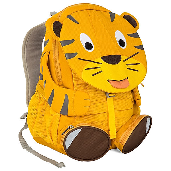 Affenzahn Kinderrucksack GROßER FREUND  TIGER (20x31x12) in orange