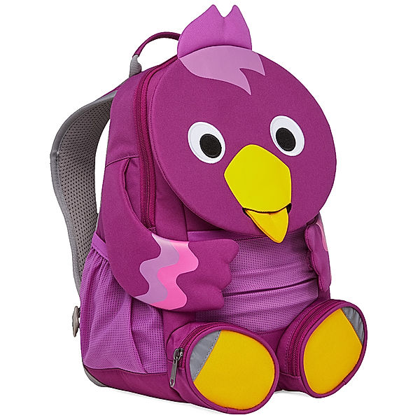 Affenzahn Kinderrucksack GROssER FREUND – VOGEL (20x31x12) in lila