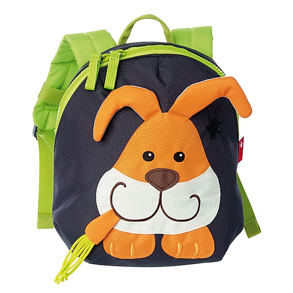 Sigikid Kinderrucksack HASE (24x22x10) in schwarz/grün