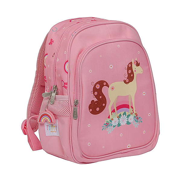 A Little Lovely Company Kinderrucksack HORSE (27x32x15) in rosa