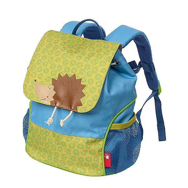 Sigikid Kinderrucksack IGEL (24x28x16) in grün/blau