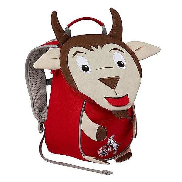 Affenzahn Kinderrucksack KLEINER FREUND – 1. FC KÖLN HENNES (17x25x11) in rot