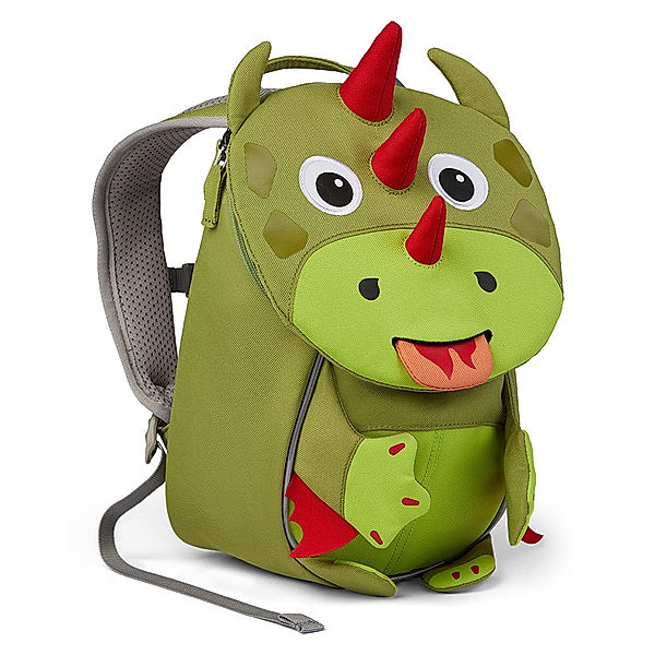 Affenzahn Kinderrucksack KLEINER FREUND – DRACHE (17x25x11) in grün