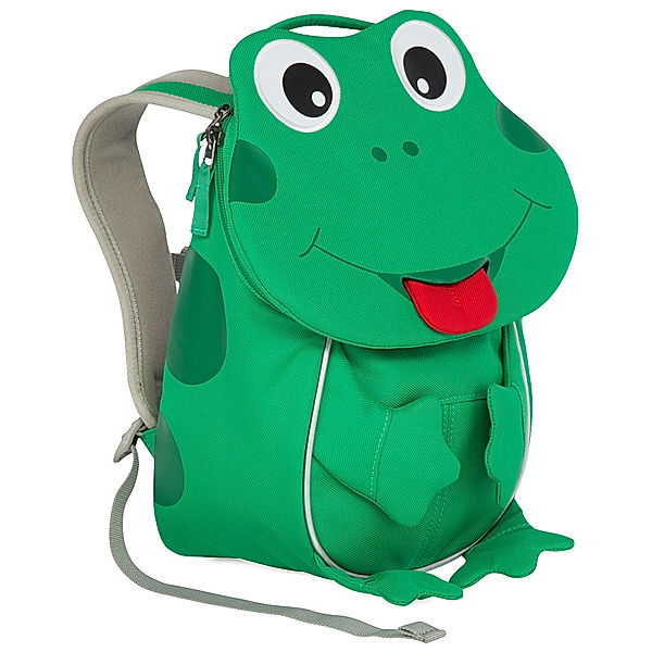 Affenzahn Kinderrucksack KLEINER FREUND  FROSCH (17x25x11) in grün