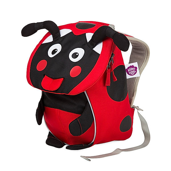 Affenzahn Kinderrucksack KLEINER FREUND – MAJA MARIENKÄFER (17x25x11) in rot