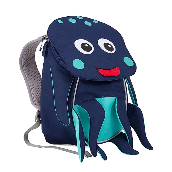 Affenzahn Kinderrucksack KLEINER FREUND  OKTOPUS (17x25x11) in blau