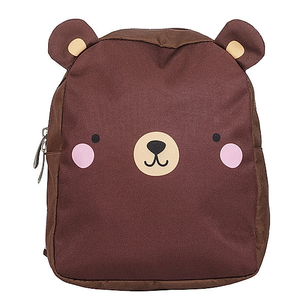 A Little Lovely Company Kinderrucksack LITTLE BACKPACK – BEAR (21x26x10) in braun