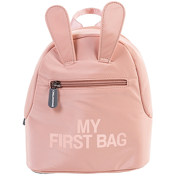 Childhome Kinderrucksack MY FIRST BAG (20x8x24) in rosa/kupfer