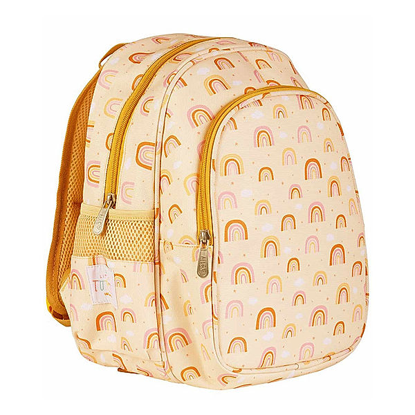 A Little Lovely Company Kinderrucksack RAINBOWS (27x32x19) isoliert in orange