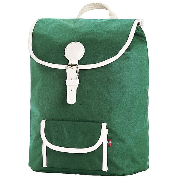 Blafre Kinderrucksack RETRO (35x36x12) in dunkelgrün