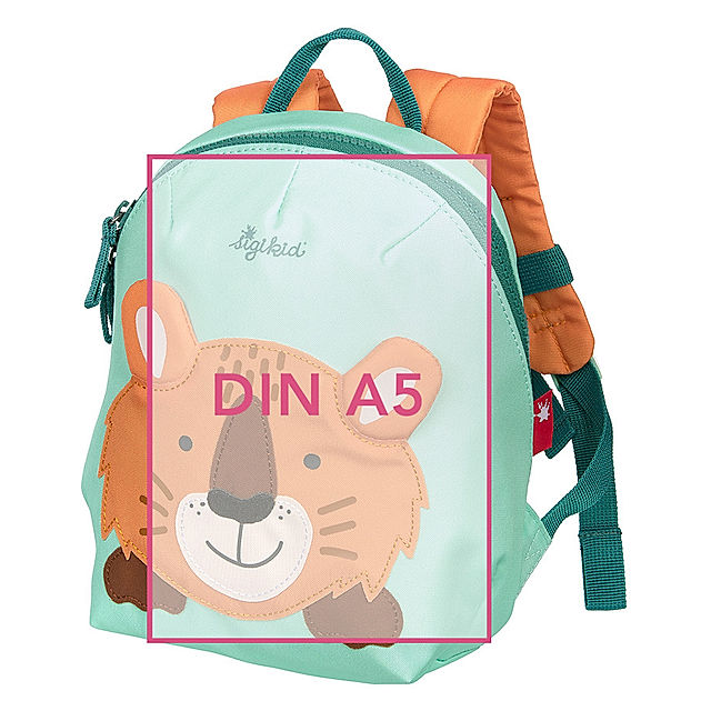 Kinderrucksack TIGER 22x24x10 in bunt kaufen