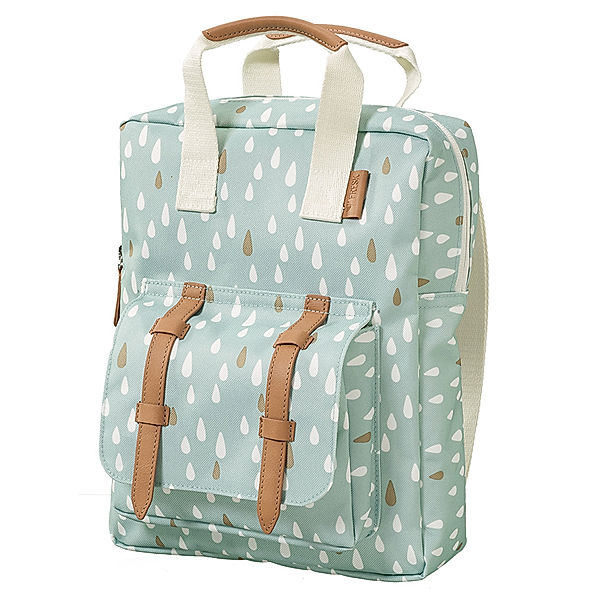 FRESK Kinderrucksack TROPFEN (28x21x8) in hellblau