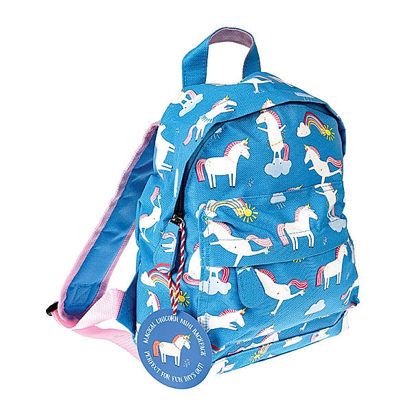 REX London Kinderrucksack UNICORN (21x28x10) in bunt