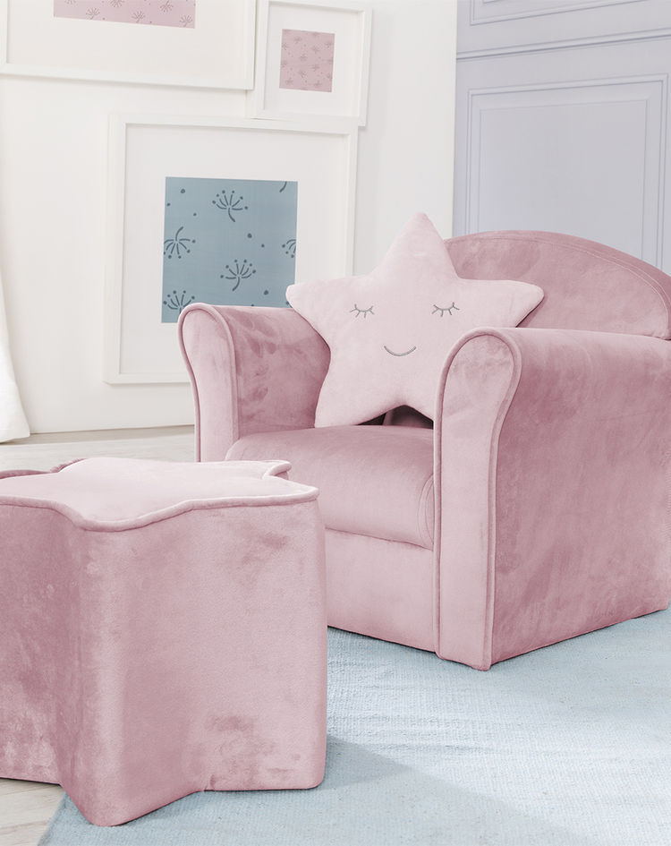 Kindersessel mit AL LIL SOFA Farbe: mauve bestellen