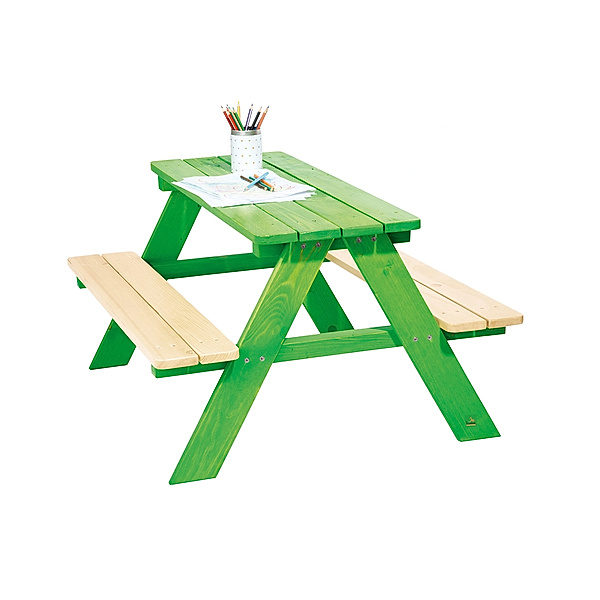 Pinolino Kindersitzgarnitur Nicki für 4 (Farbe: grün)
