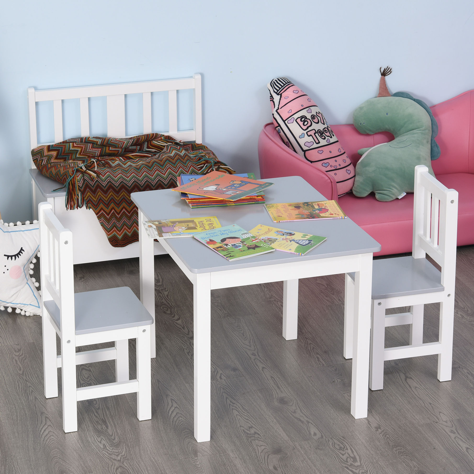 Kindersitzgruppe als 3-teiliges Set bestellen | Kinderstühle & Kindertische