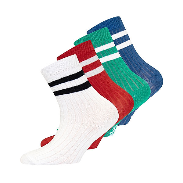 ewers Kindersocken RIPPE COLOUR 4er Pack in multi