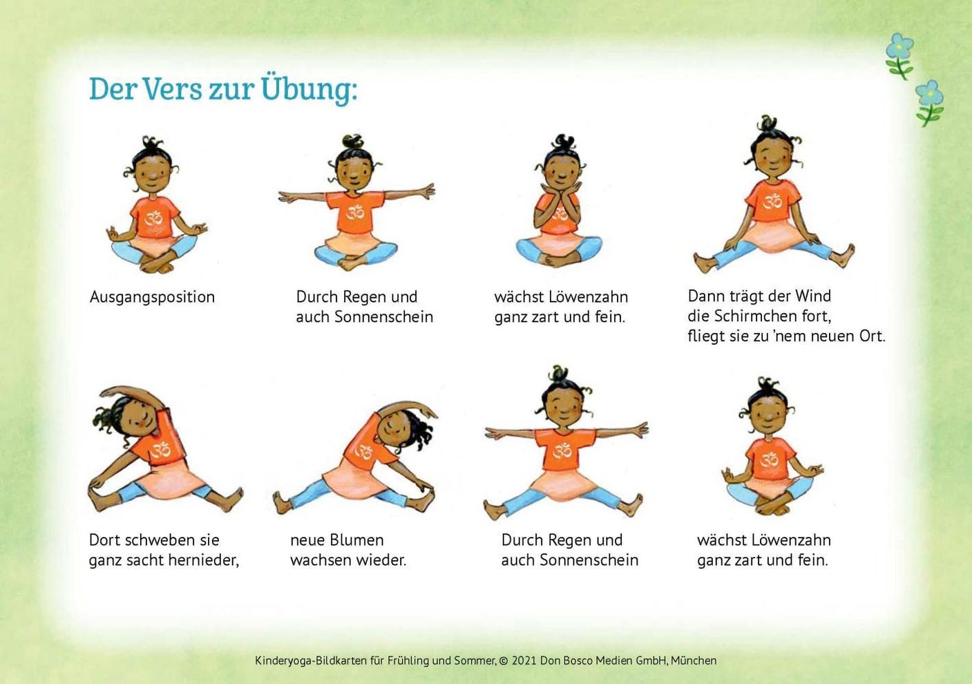 Kinderyoga-Bildkarten für Frühling und Sommer kaufen