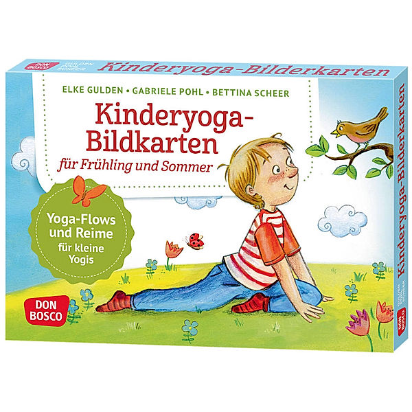 Kinderyoga-Bildkarten für Frühling und Sommer, Elke Gulden, Bettina Scheer, Gabriele Pohl