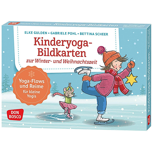 Kinderyoga-Bildkarten zur Winter- und Weihnachtszeit, Elke Gulden, Gabriele Pohl, Bettina Scheer
