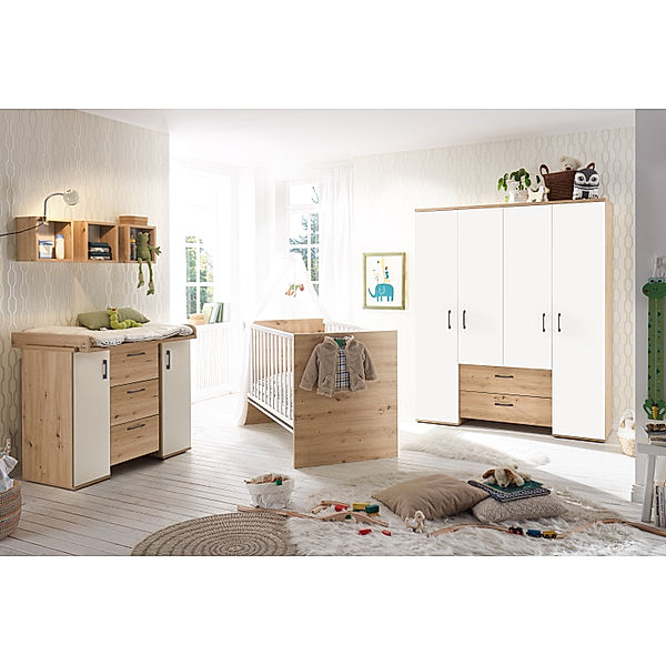 Mäusbacher Kinderzimmer CINDY 3-tlg. (Variante: Schrank/Bett/Kommode)