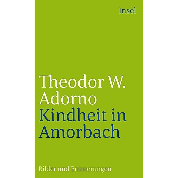 Kindheit in Amorbach, Theodor W. Adorno