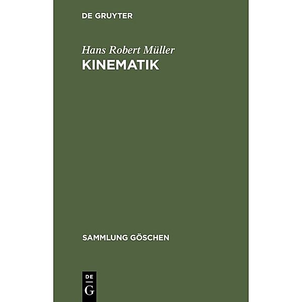 Kinematik, Hans Robert Müller