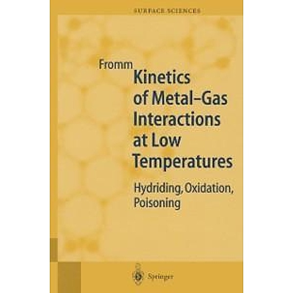 Kinetics of Metal-Gas Interactions at Low Temperatures / Springer Series in Surface Sciences Bd.36, Eckehard Fromm