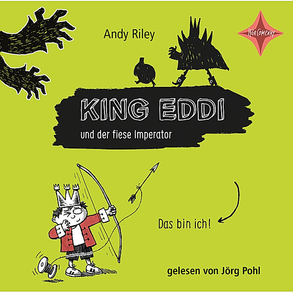 King Eddi und der fiese Imperator,1 Audio-CD, Andy Riley