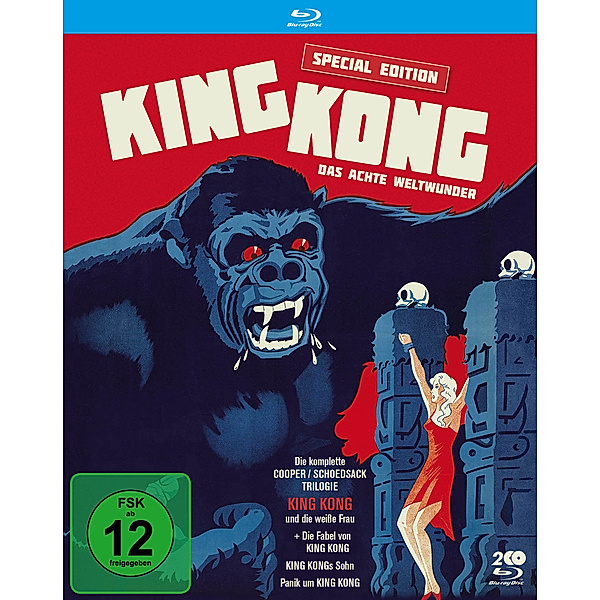 King Kong - Das achte Weltwunder: Die komplette Cooper-/Schoedsack-Trilogie, Merian C. Cooper, Ernest B. Schoedsack