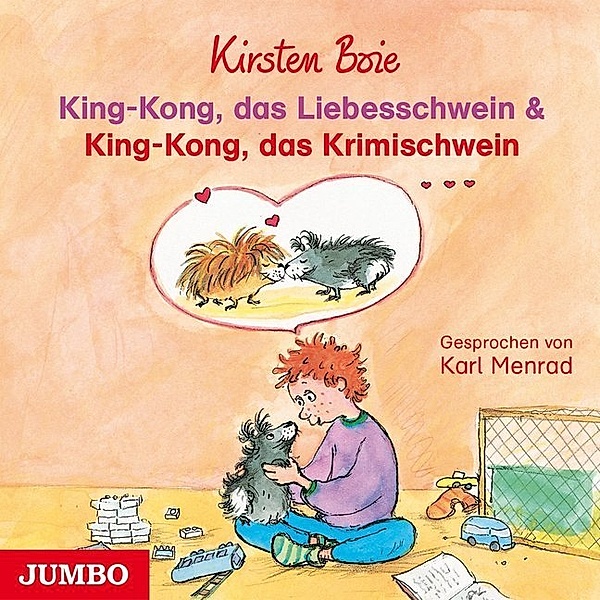 King-Kong, das Liebesschwein & King-Kong, das Krimischwein,1 Audio-CD, Kirsten Boie