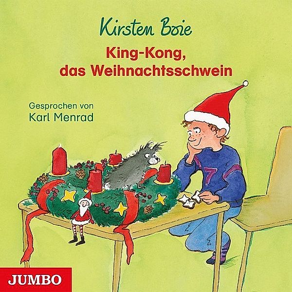 King-Kong, das Weihnachtsschwein,1 Audio-CD, Kirsten Boie