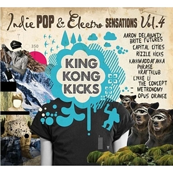 King Kong Kicks Vol.4, Diverse Interpreten